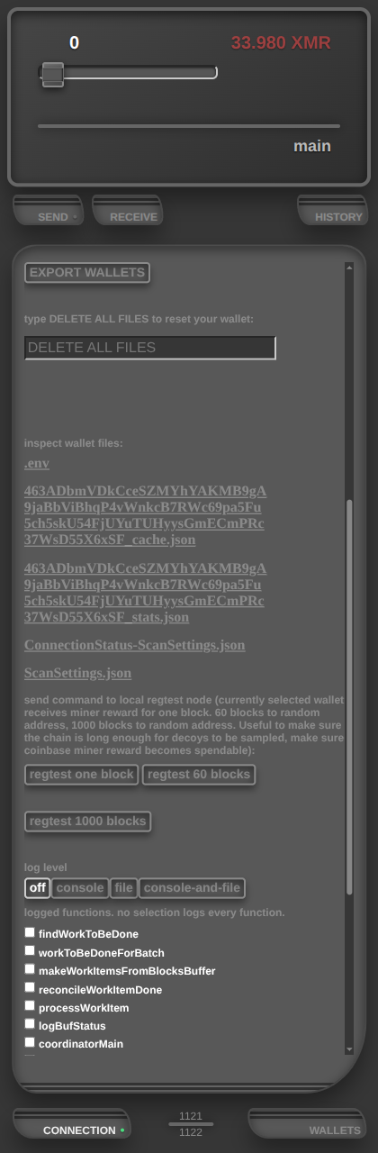 wallet files